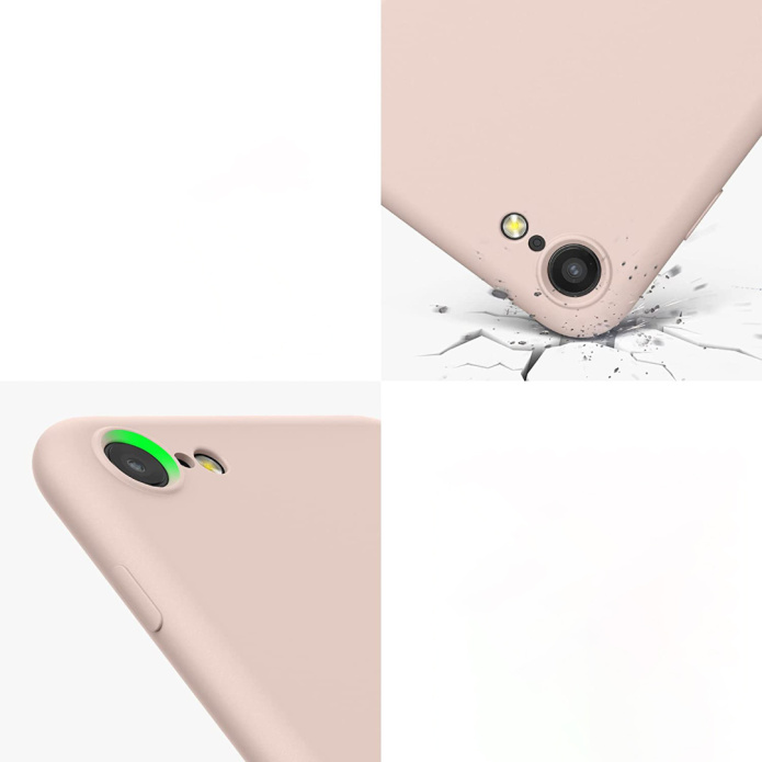 Etui Icon + Szkło do iPhone 7 / 8 / SE 2020 / 2022 Kolor fioletowy